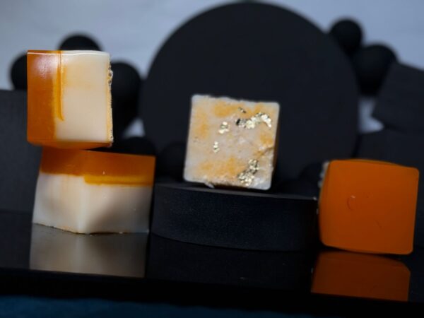 Saffron Kukumadi goat milk soap 125gm
